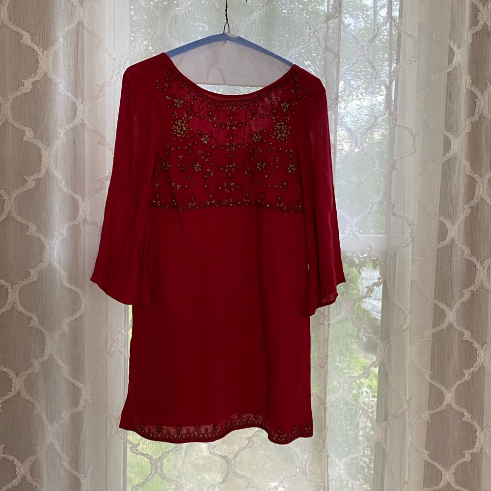 Long-Sleeved Dress